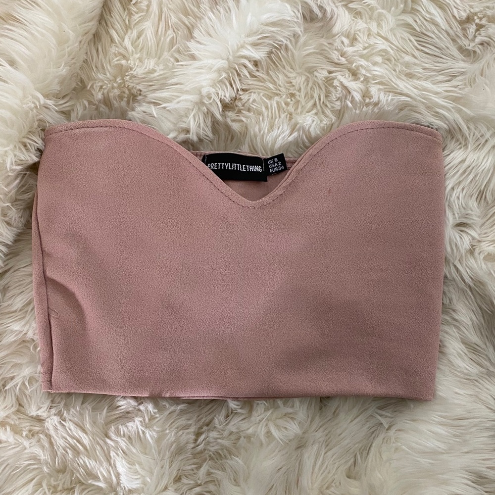Pink Sweetheart Tube Top